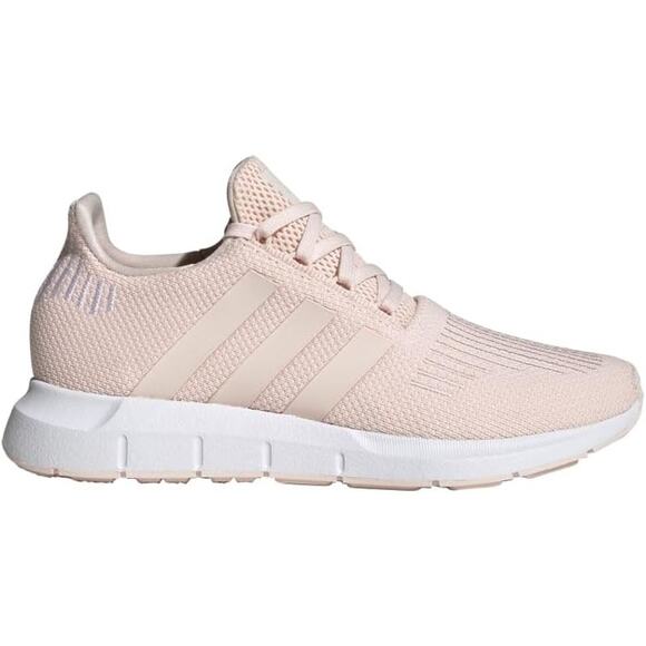 NWT adidas Women's Swift Run Sneaker, Wonder Quartz/Wonder Quartz/White, 8 - Picture 2 of 5